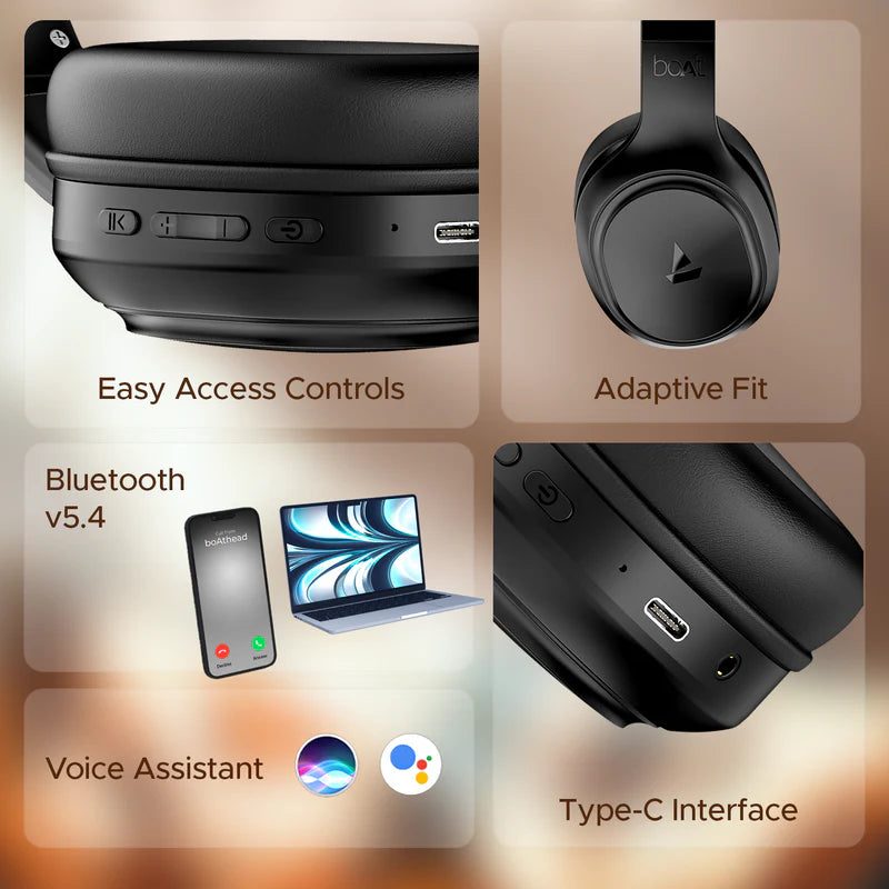 Rockerz 460 Premium Wireless Bluetooth Headphones