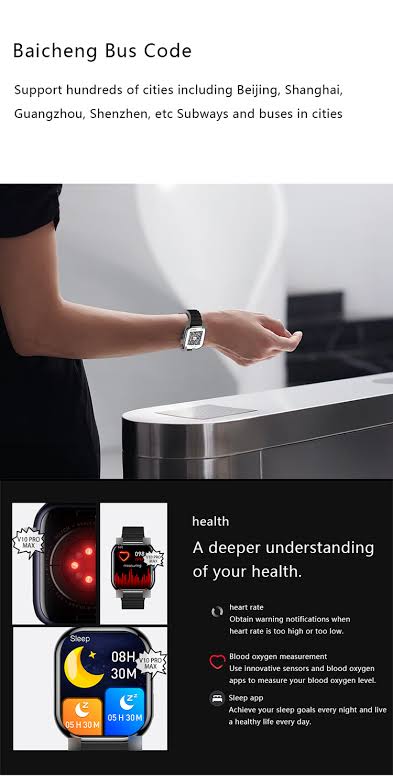 V10 Pro Max Smart watch