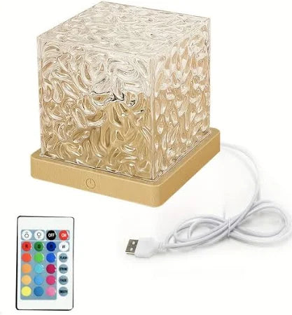 USB Dynamic Water Pattern Light with Remote Control