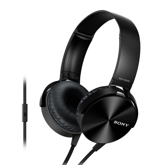 Sony MDR-XB450 Extra Bass Wired Headphones - Over Ear with Mic