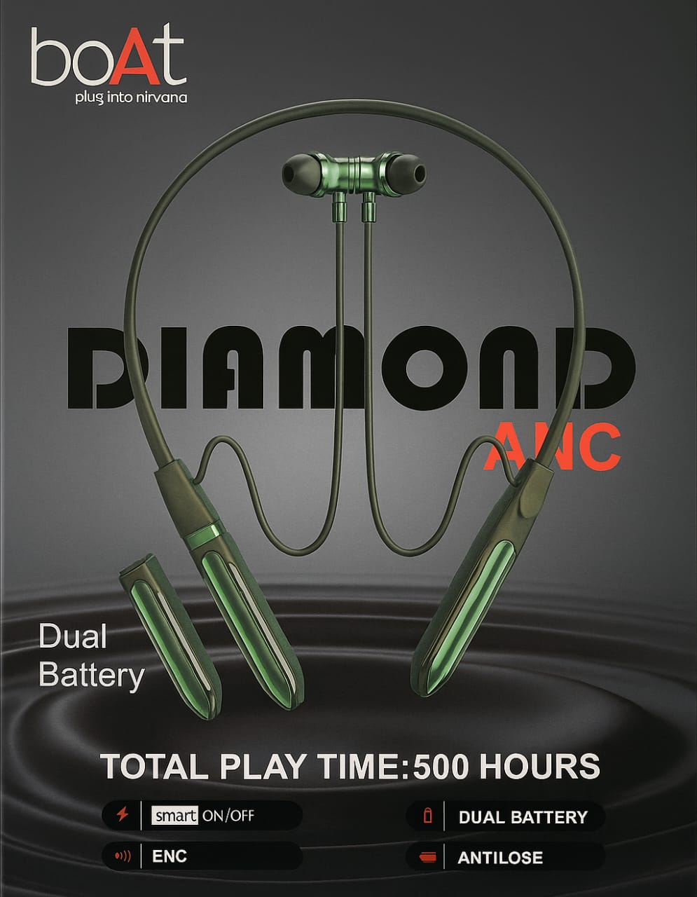 Boat Diamond Neckband