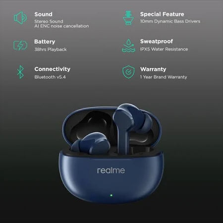 Realme T110 True Wireless Earbuds